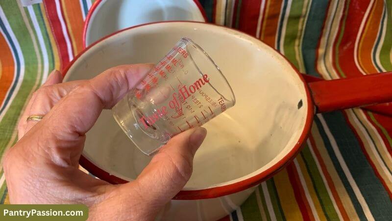 Taste of Home measuring glass.