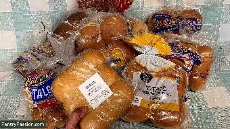 A bread selection for sandwiches helps keep lunches in the field interesting for farmers and field workers.
