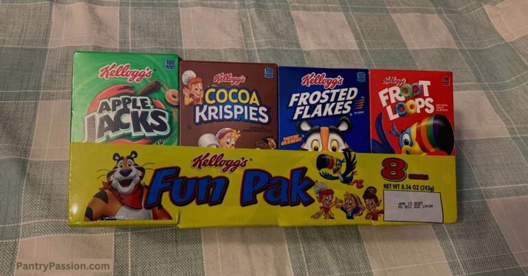 Mini cereal box set.